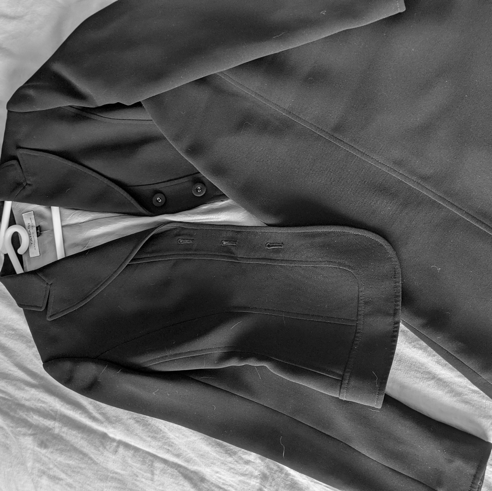 Tahari Black Skirt Suit